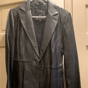 JLC brand women’s leather jacket
